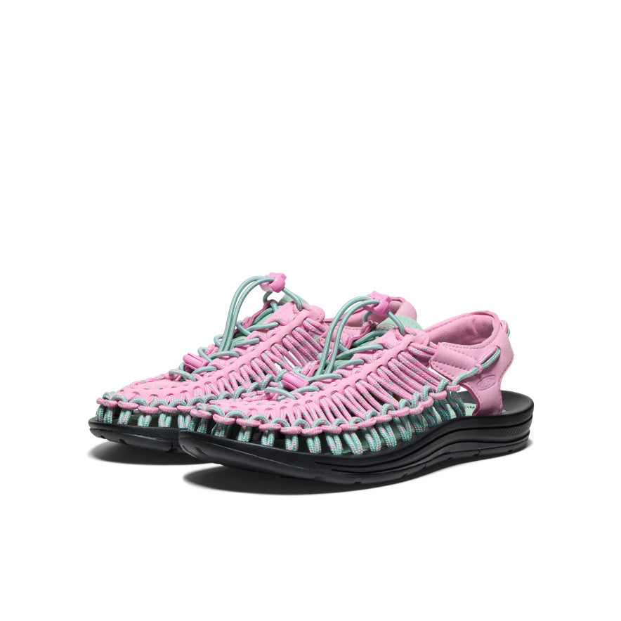 Zapatillas UNEEK para mujer Malva claro de luna/Verde granito