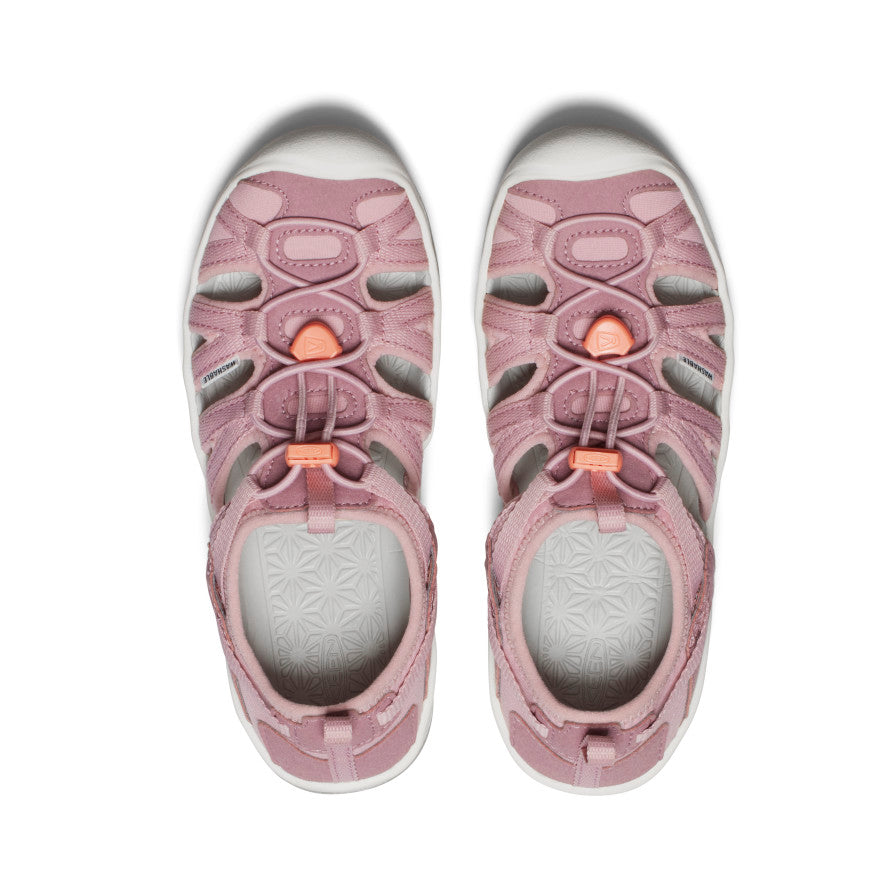 Sandalia Moxie para niños Rosa nostálgica/ponche de papaya -  4