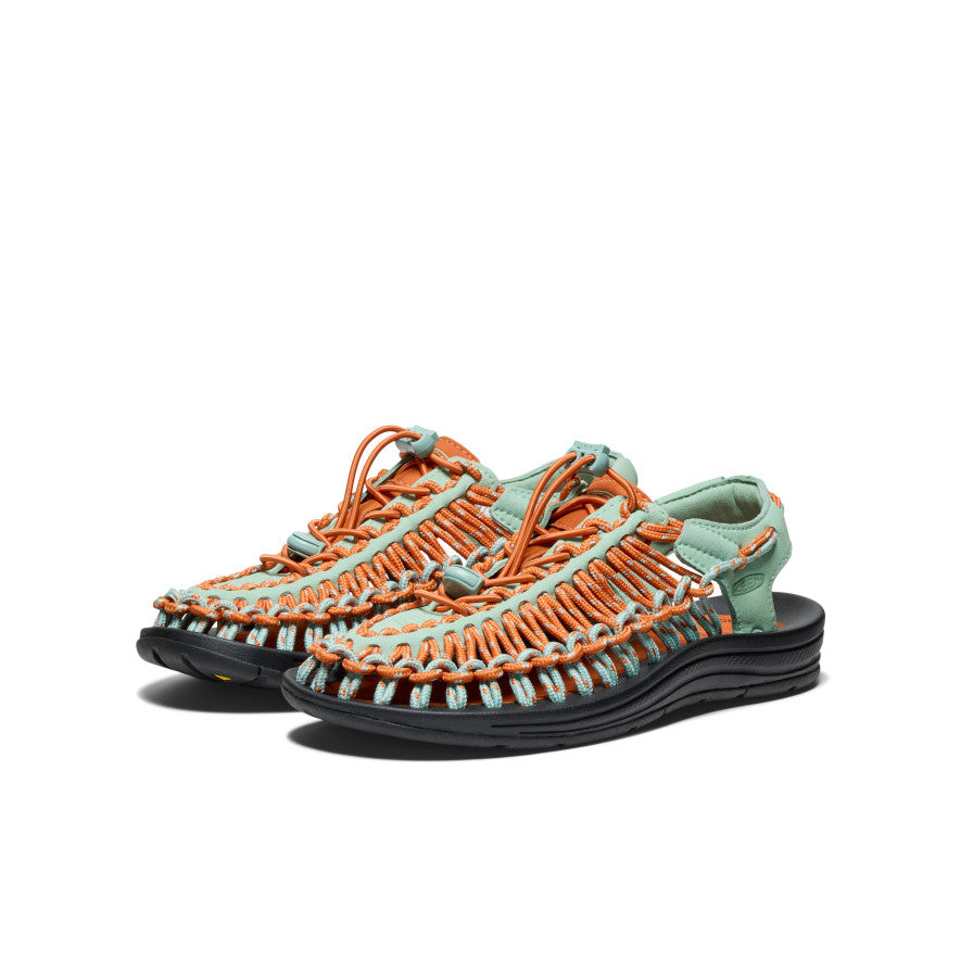 Zapatillas UNEEK para mujer Granito Verde/Oro Llama