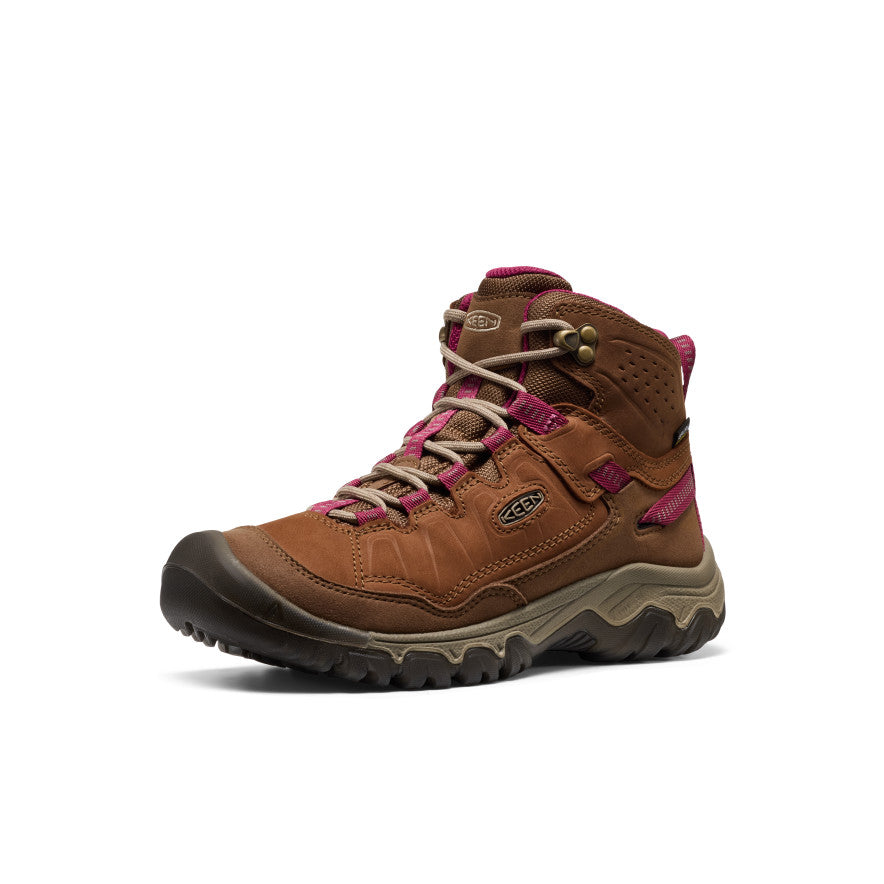 Bota de senderismo impermeable Targhee IV para mujer Bison/Beaujolais -  3