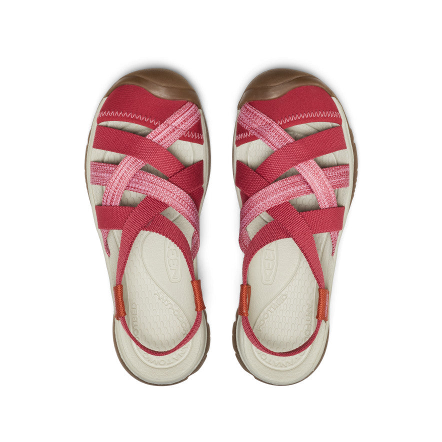 Sandalias Whisper Lattice para mujer Garnet/Burnt Brick -  4