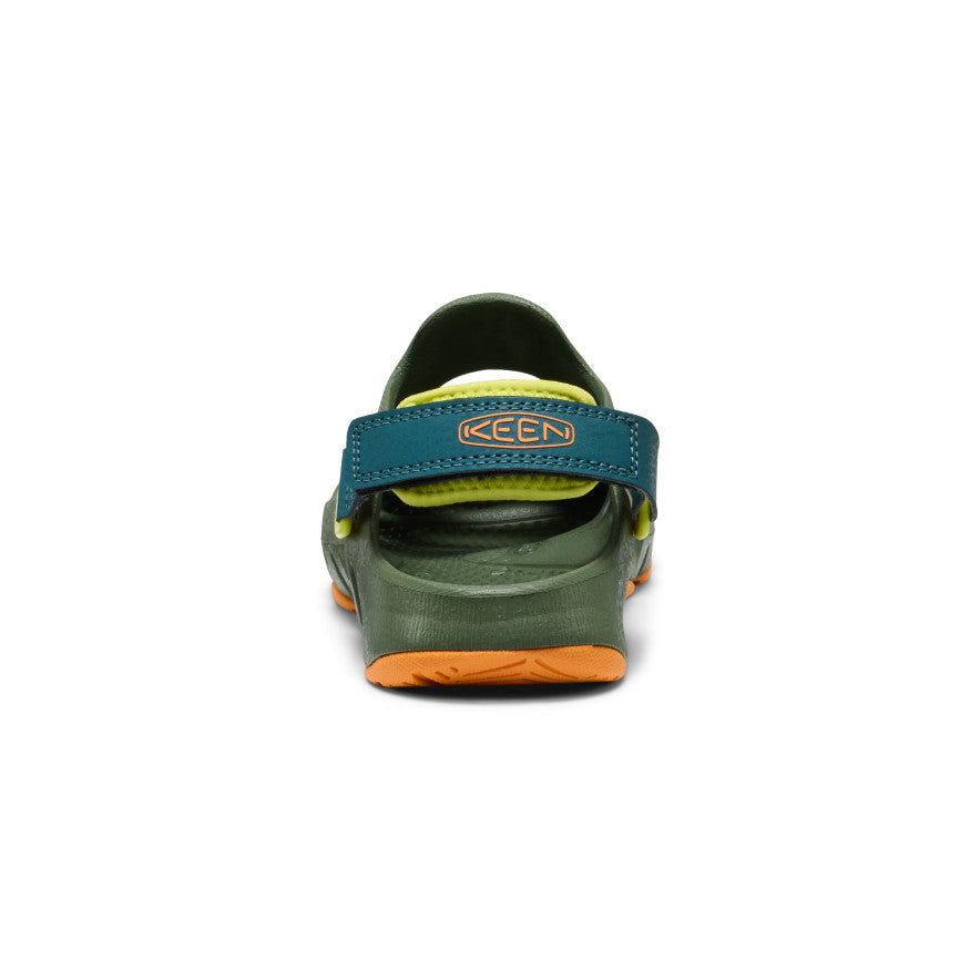 Zuecos HyperFLT para niños mayores Bronze Green/Orange Peel -  5