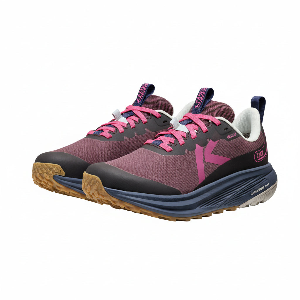 Zapatillas de trail running impermeables Roam para mujer Arándano/Azul balada -  2