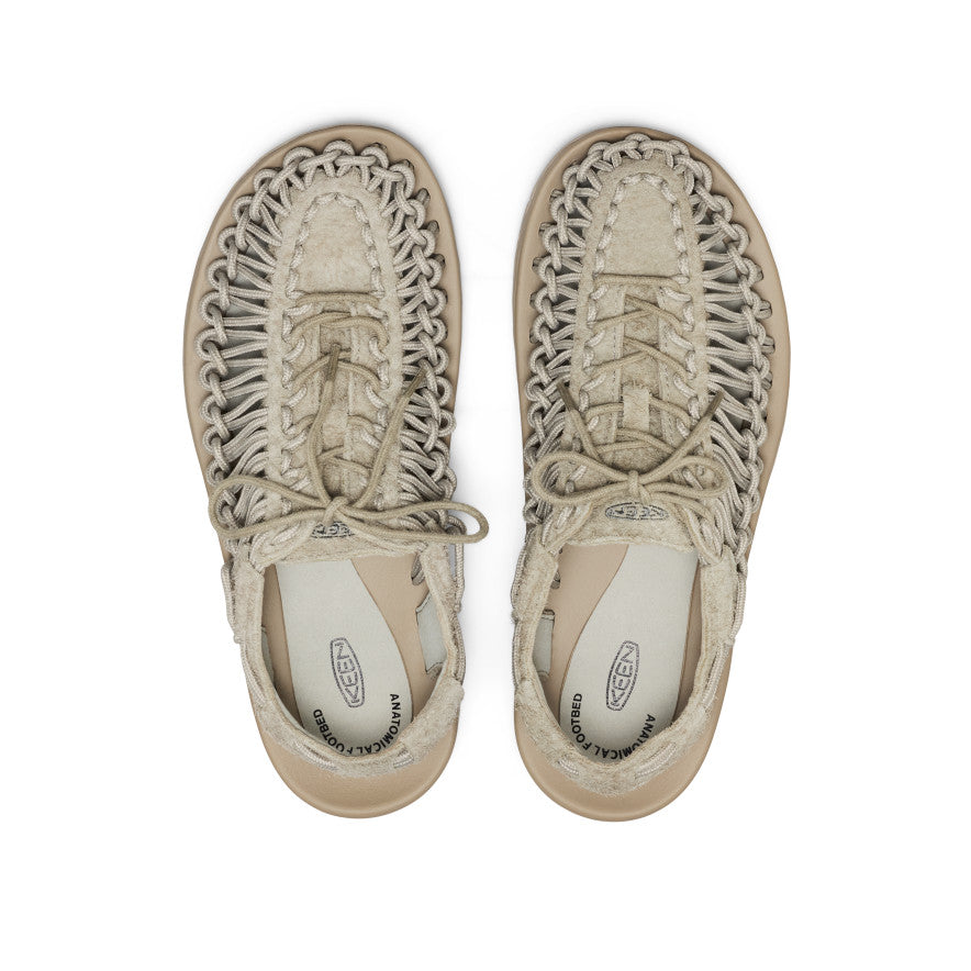 Zapatillas de cuero UNEEK para todos los géneros Abbey Stone/Plaza Taupe