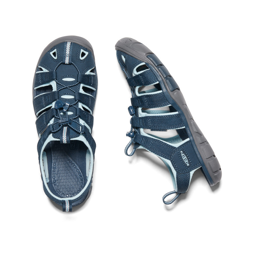 Sandalia Clearwater CNX para mujer Navy/Blue Glow