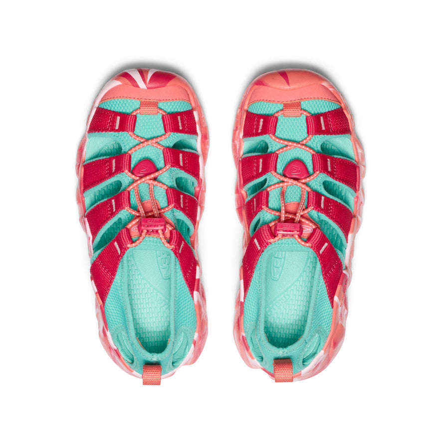 Sandalias Hyperport H2 para niños grandes Raspberry/Pool Blue