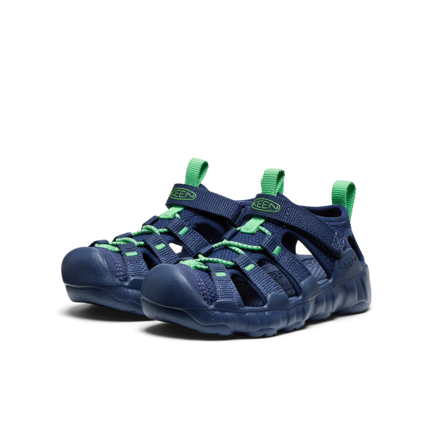 Sandalias Hyperport H2 para niños pequeños Naval Academy/Vibrant Green
