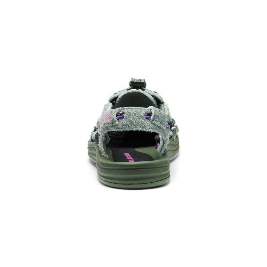 Zapatilla UNEEK x Henrik Vibskov de cuero unisex Green Spring -  5