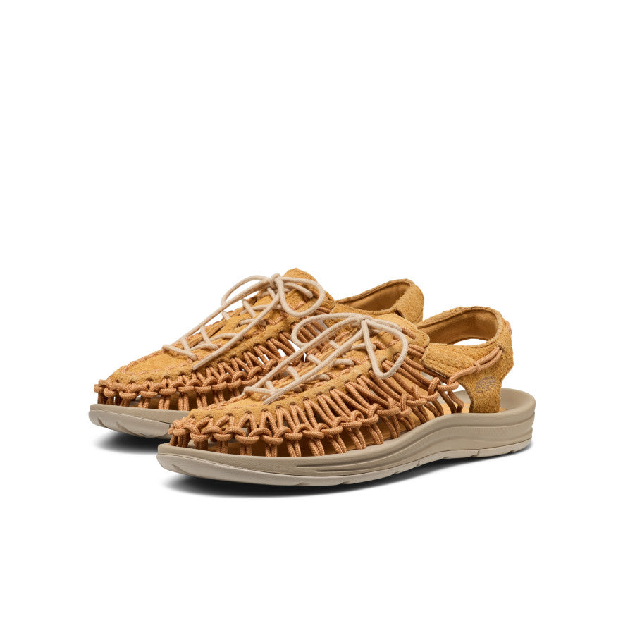 Zapatillas de cuero UNEEK para todos los géneros Oak Buff/Plaza Taupe