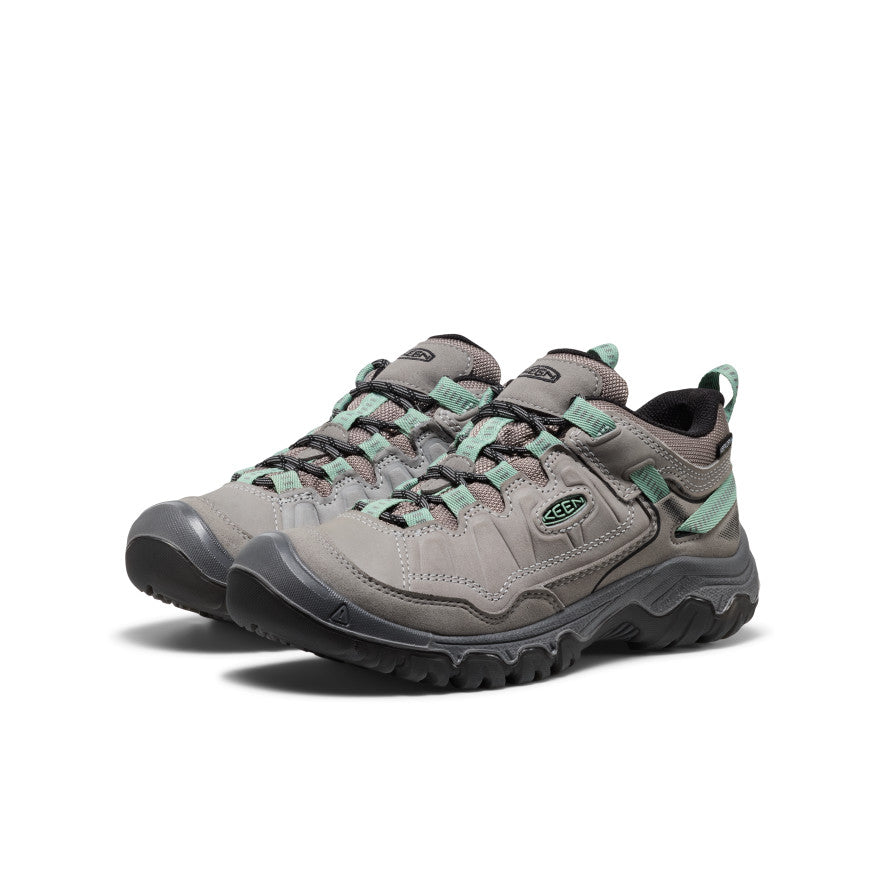 Zapato de senderismo impermeable Targhee IV para mujer Alloy/Granite Green