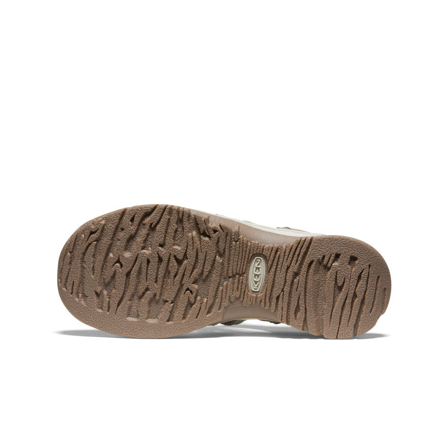 Sandalia Whisper para mujer Taupe/Coral