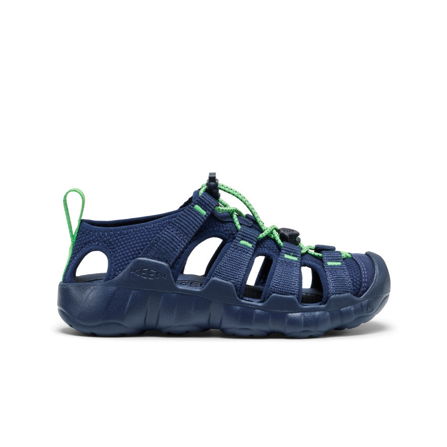 Sandalias Hyperport H2 para niños grandes Naval Academy/Vibrant Green
