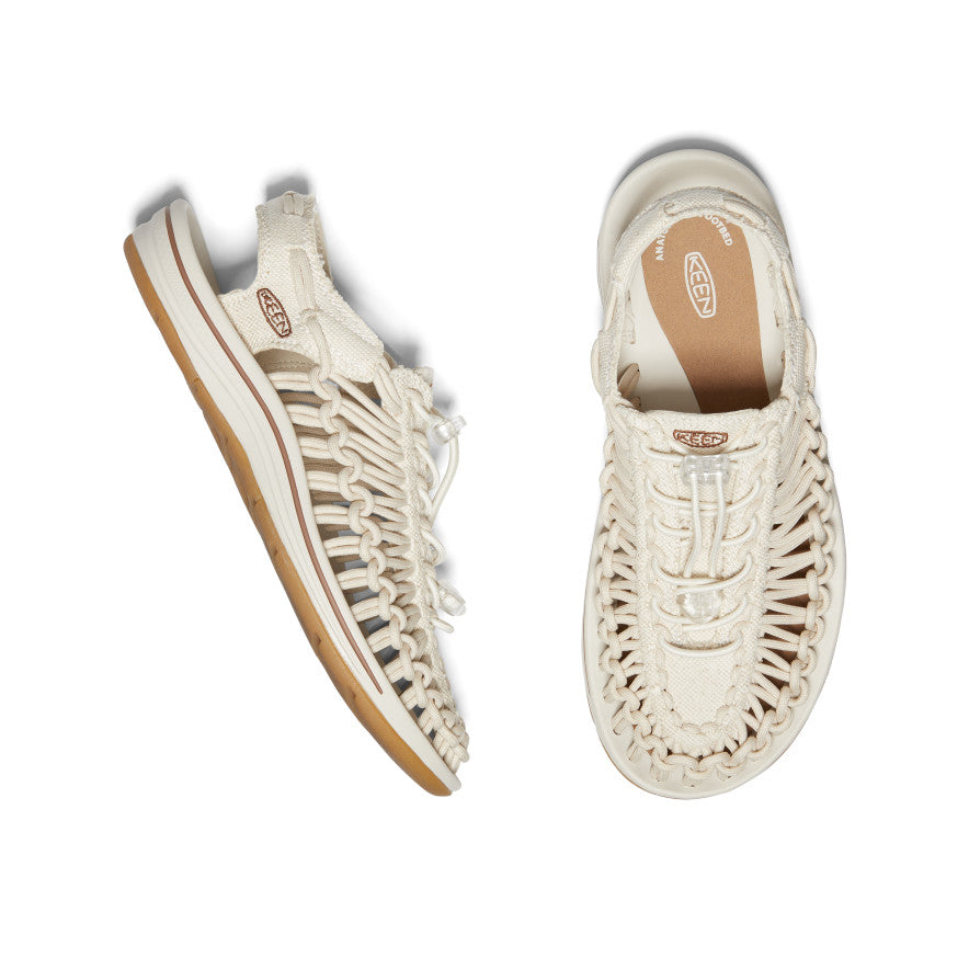 Sandalia UNEEK para mujer Natural Canvas/Birch
