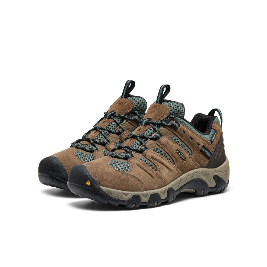 Zapatillas de senderismo impermeables Headout para mujer Shitake/Dark Forest -  2