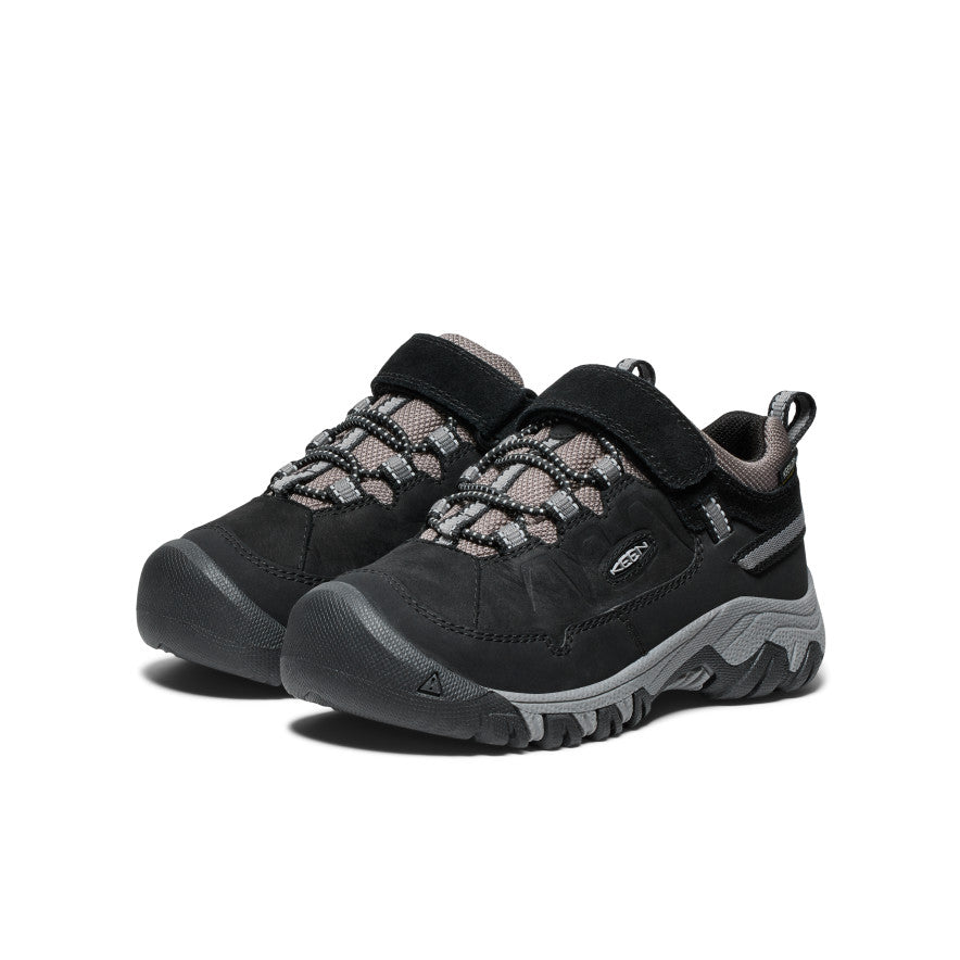 Zapatillas de senderismo impermeables Targhee IV para niños pequeños Black/Steel Grey -  2