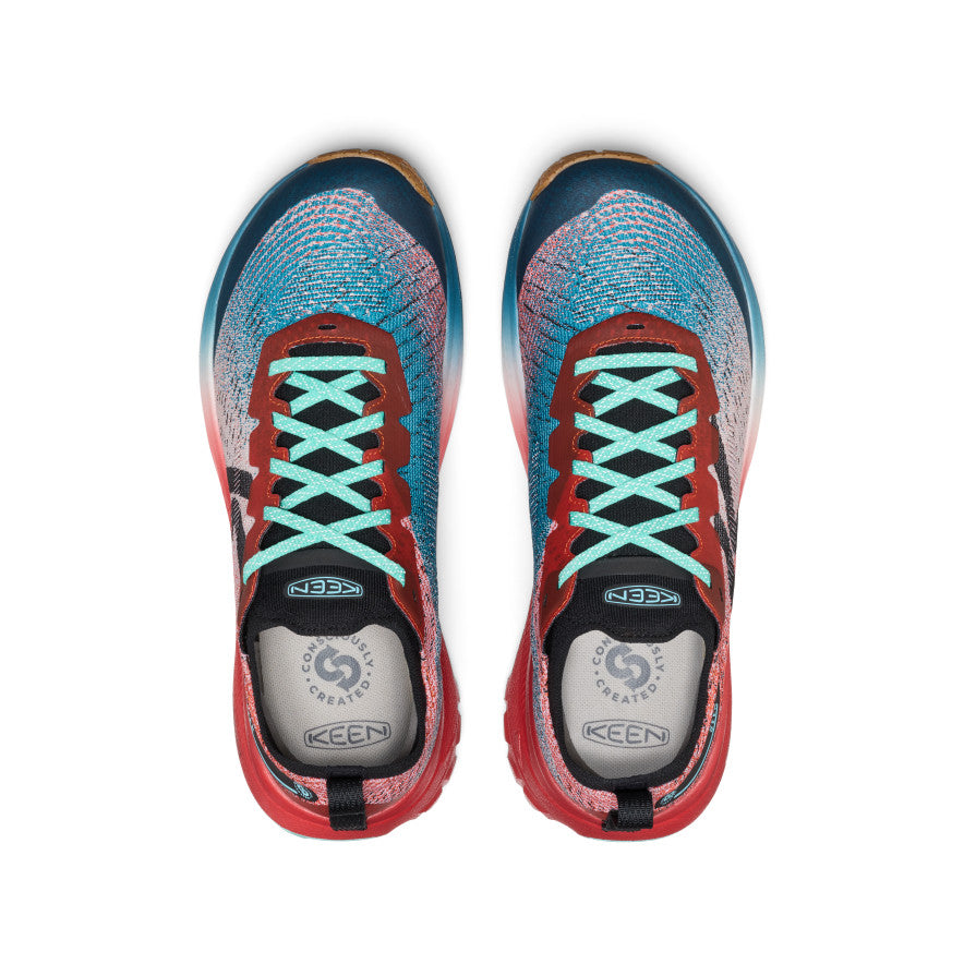 Zapatillas de trail running Seek para hombre Grenadine/Ocean Depths