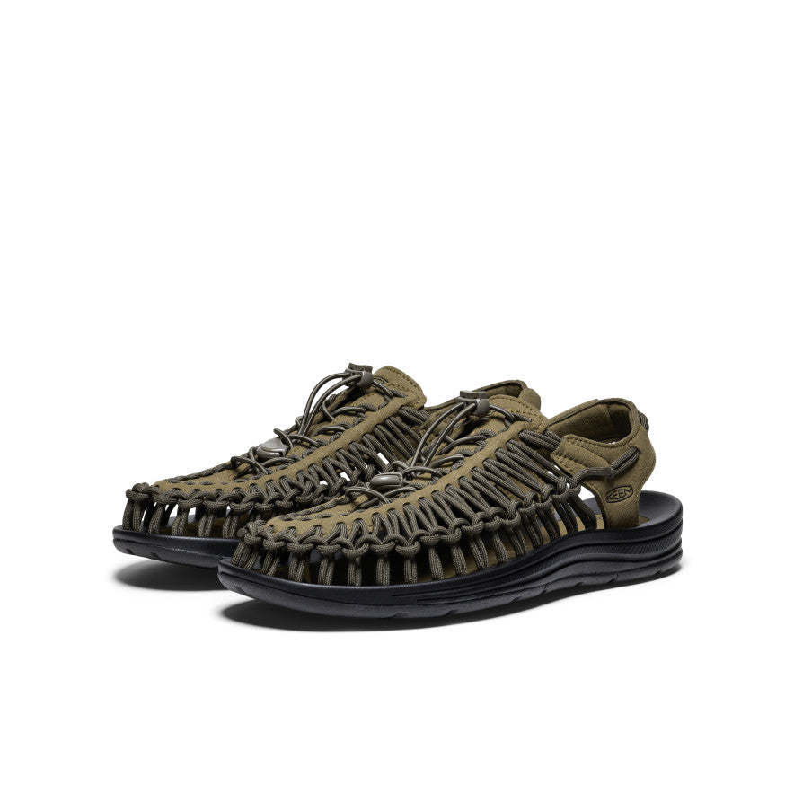 Zapatilla UNEEK para hombre Dark Olive/Black