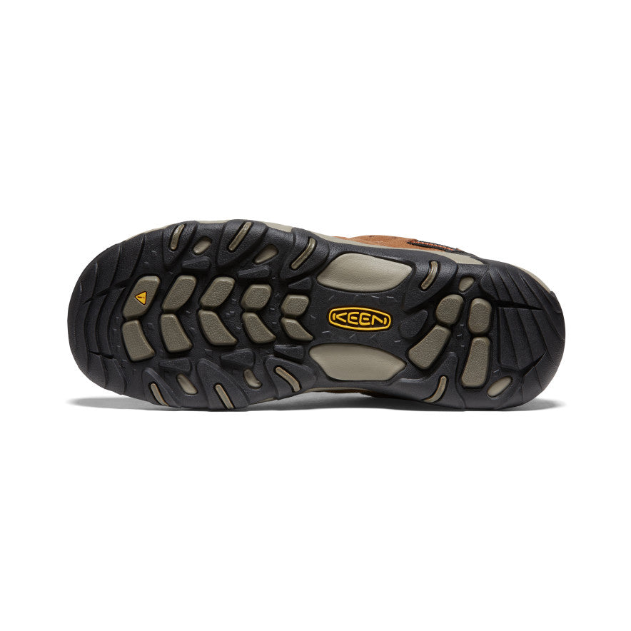 Zapatillas de senderismo impermeables Headout para hombre Bison/Fossil Orange -  6
