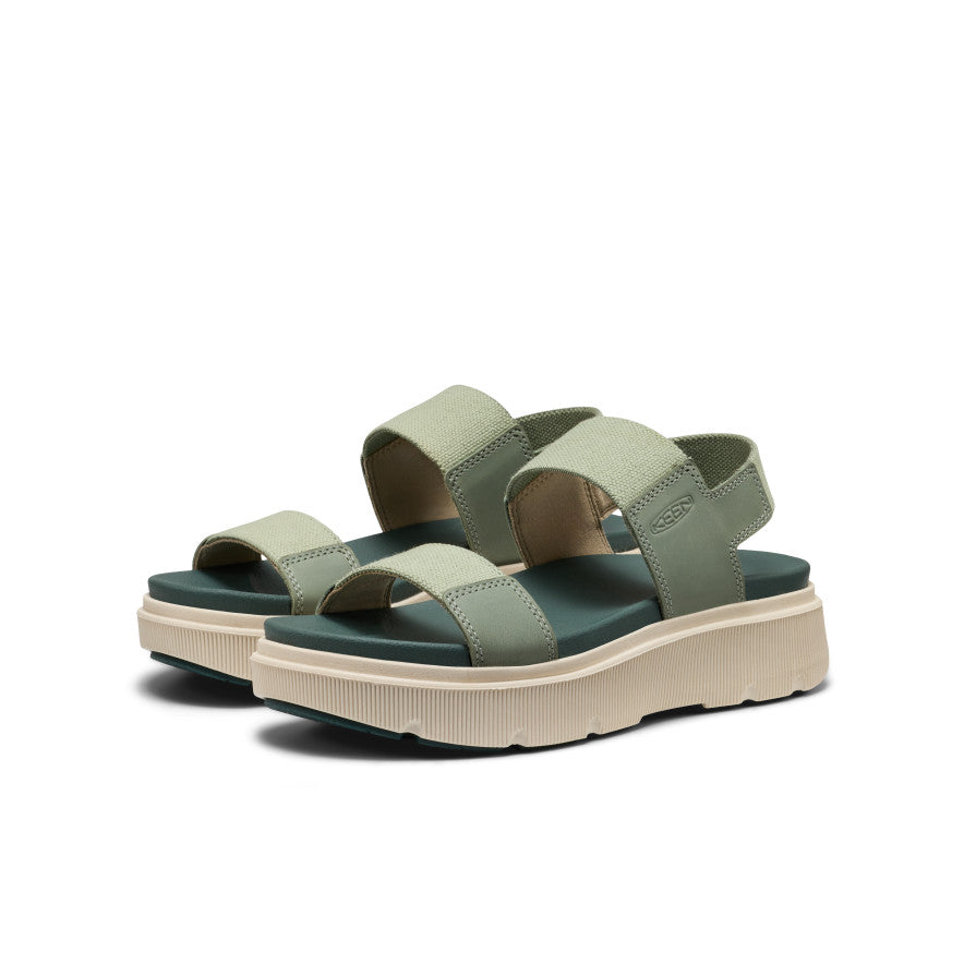Sandalia Elle Mila para mujer Lily Pad/Dark Forest
