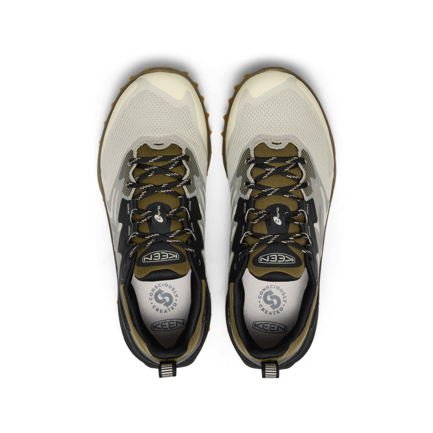 Zapatillas de senderismo impermeables Zionic NXT para hombre Abbey Stone/Dark Olive