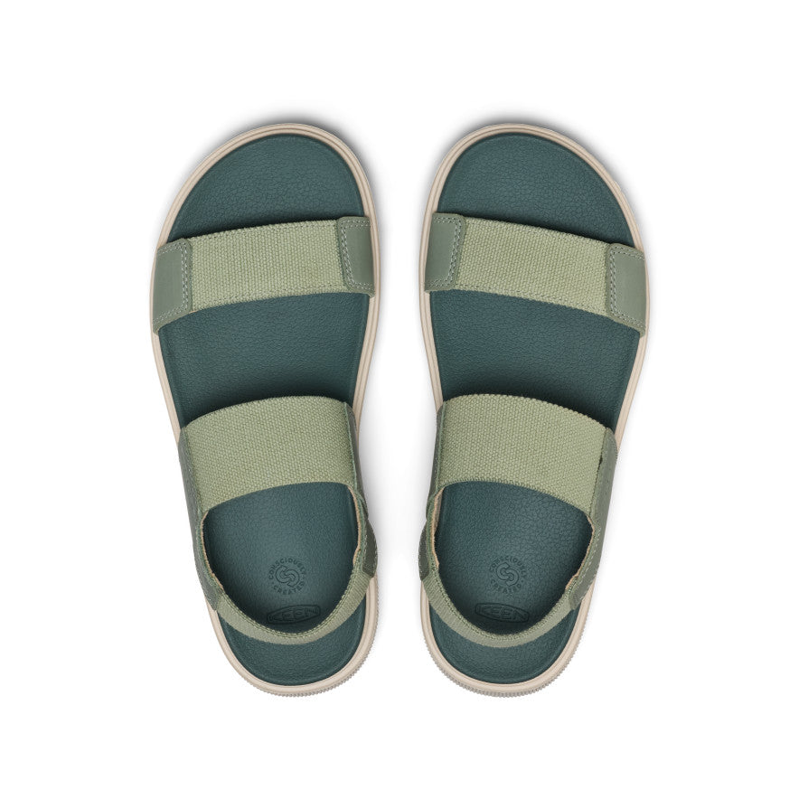 Sandalia Elle Mila para mujer Lily Pad/Dark Forest