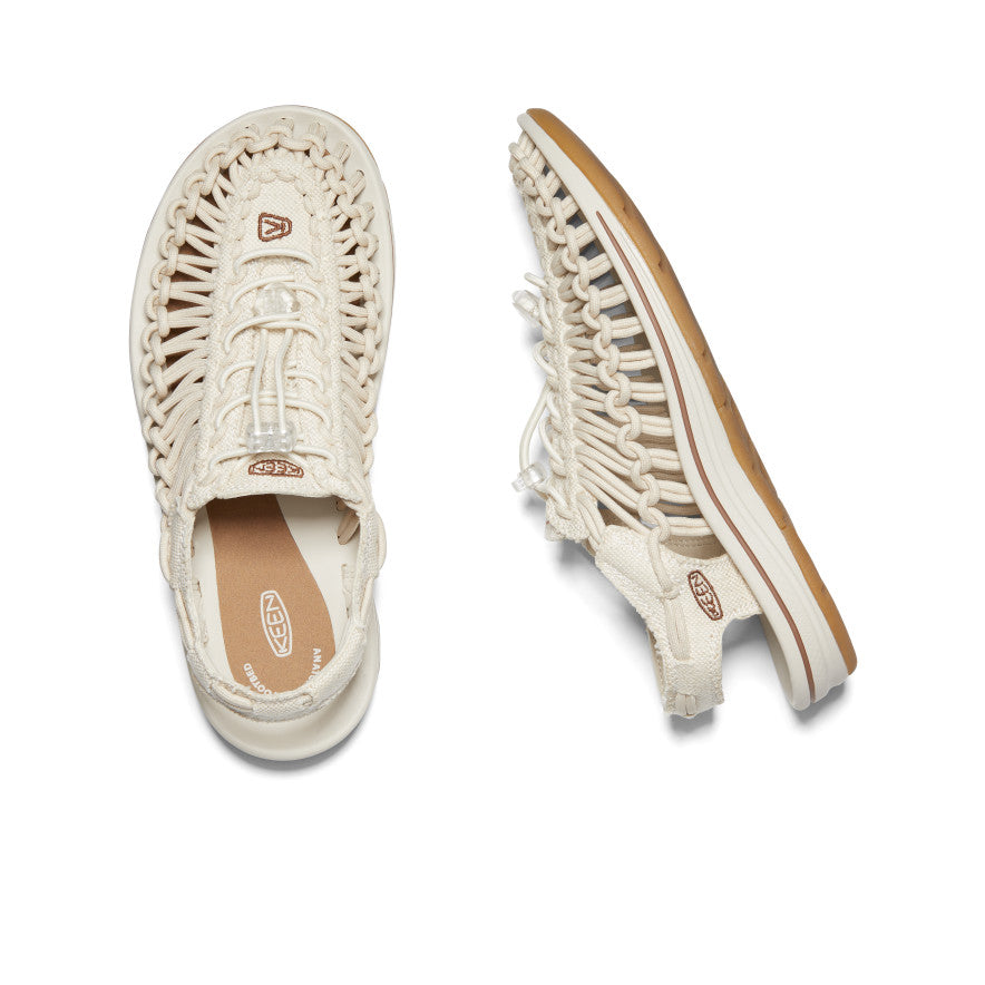 Sandalia UNEEK para mujer Natural Canvas/Birch