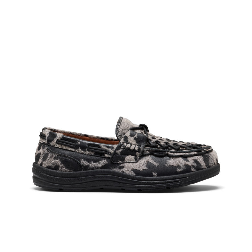 Mocasines UNEEK para mujer Nocturnal Cow Black