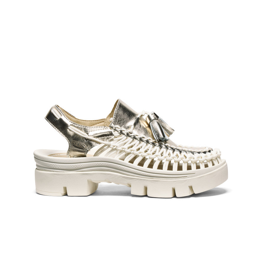 Sandalias con borlas UNEEK PLT para todos los géneros Champagne Gold/Star White -  1