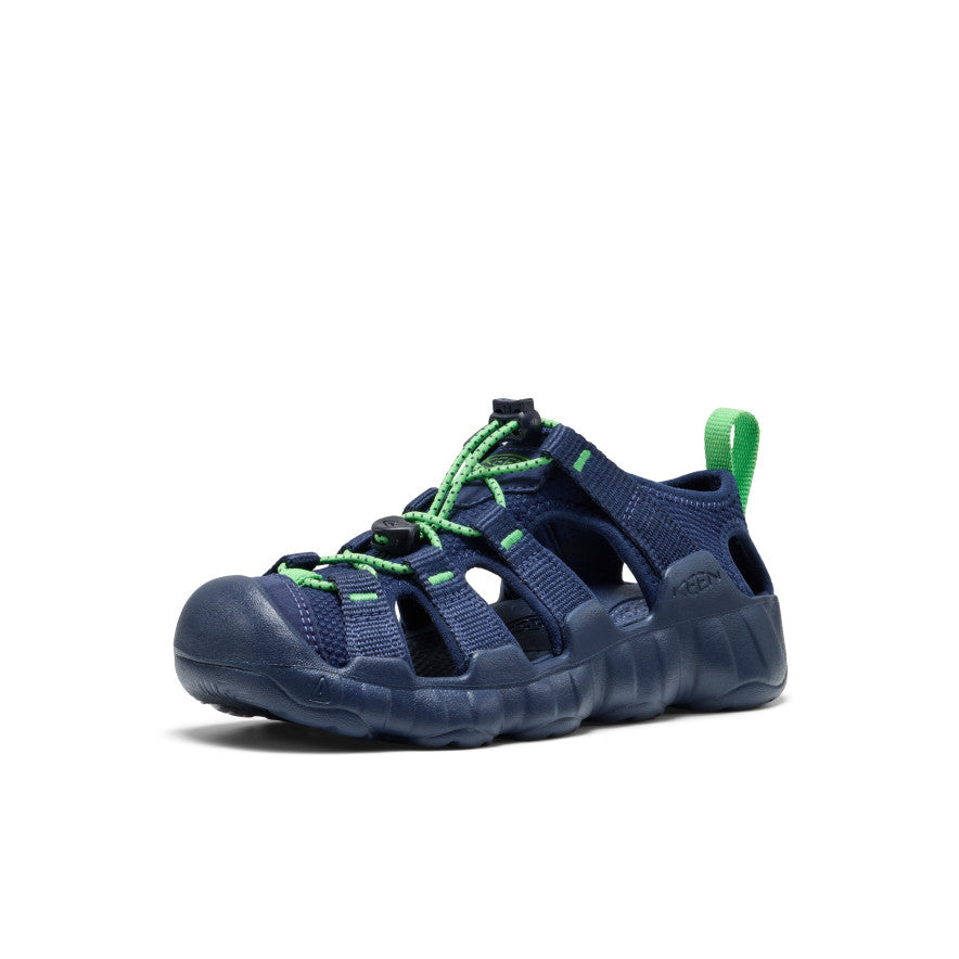 Sandalias Hyperport H2 para niños grandes Naval Academy/Vibrant Green