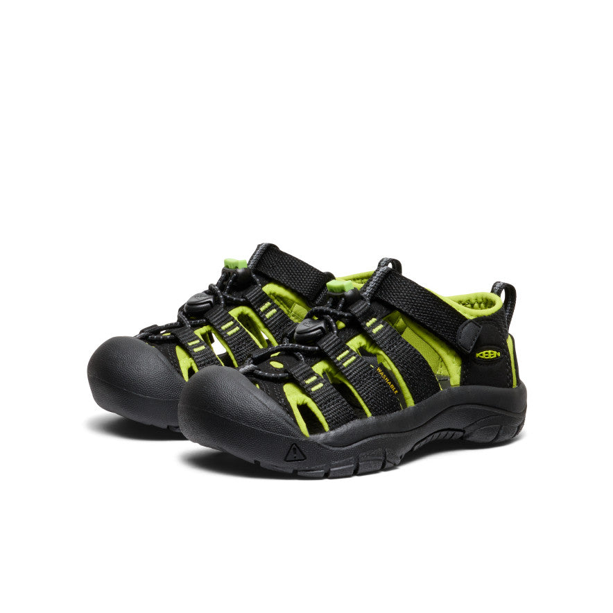 Newport H2 para niños pequeños Black/Lime Green
