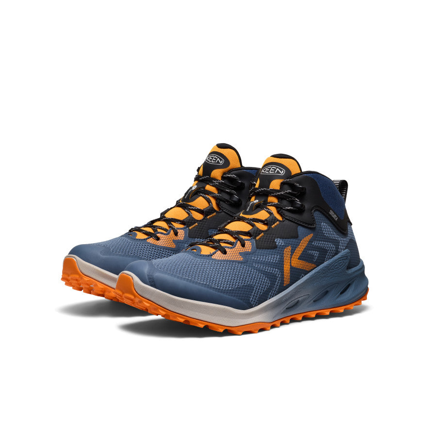 Bota de senderismo impermeable Zionic NXT para hombre Naval Academy/Bright Marigold