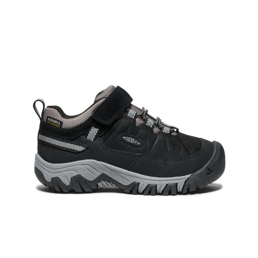Zapatillas de senderismo impermeables Targhee IV para niños pequeños Black/Steel Grey -  1