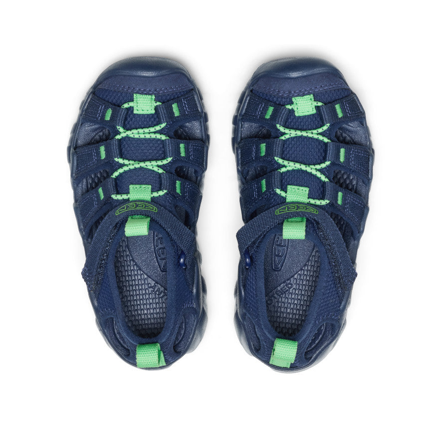 Sandalias Hyperport H2 para niños pequeños Naval Academy/Vibrant Green