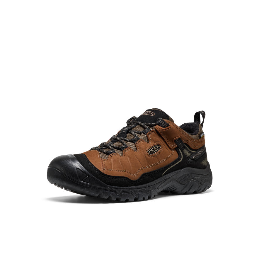 Zapato de senderismo impermeable Targhee IV para hombre Bison/Black