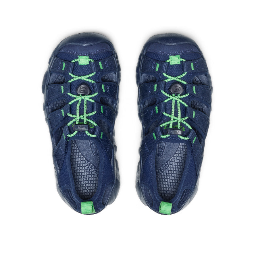 Sandalias Hyperport H2 para niños grandes Naval Academy/Vibrant Green