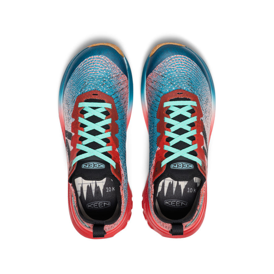 Zapatillas de trail running Seek para mujer Grenadine/Ocean Depths -  4
