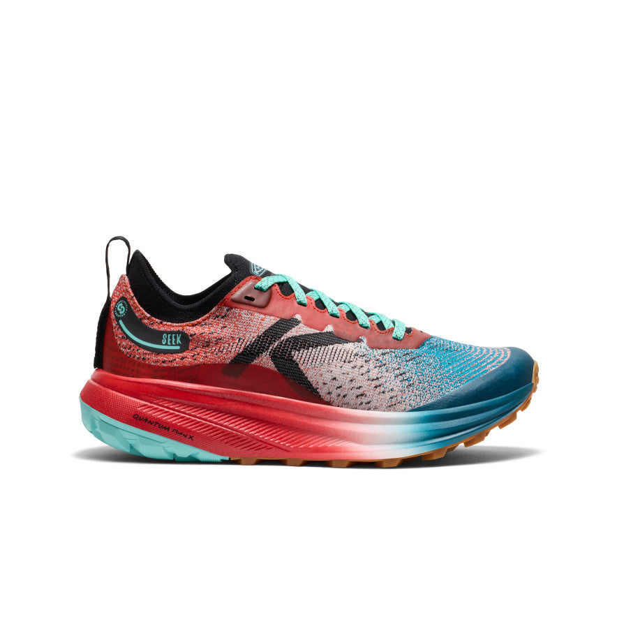 Zapatillas de trail running Seek para mujer Grenadine/Ocean Depths -  1