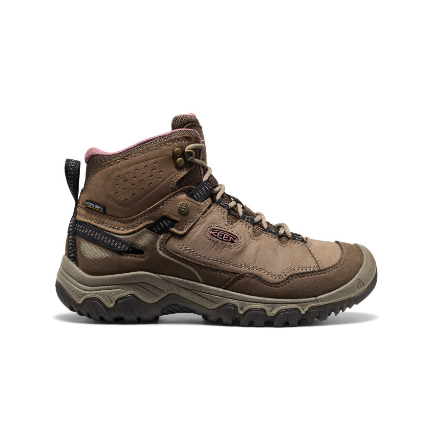 Bota de senderismo impermeable Targhee IV para mujer Brindle/Nostalgia Rose