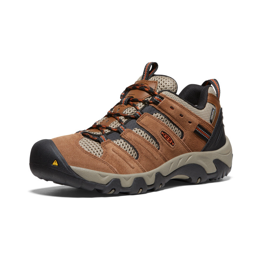 Zapatillas de senderismo impermeables Headout para hombre Bison/Fossil Orange -  3